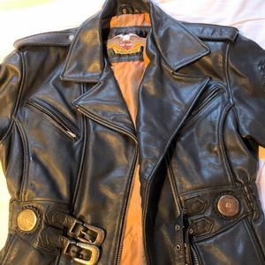 Vintage leather Harley Davidson leather